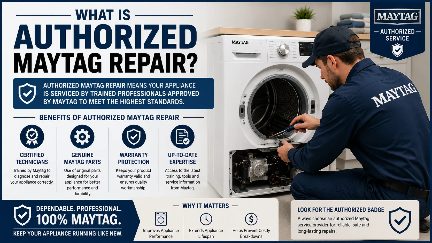 What Is Authorized Maytag Repair