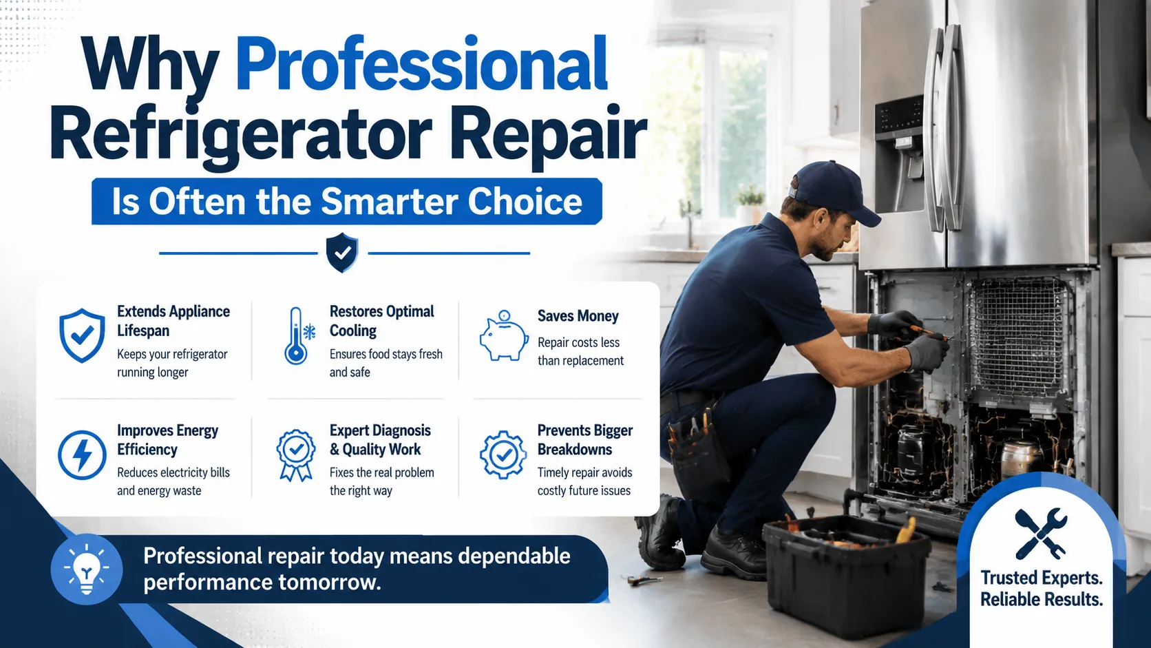 Why Professional Refrigerator Repair Is Often the Smarter Choice
