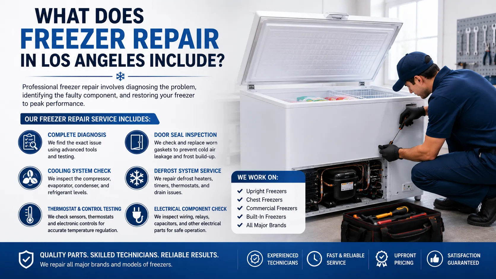 What Does Freezer Repair in Los Angeles Include