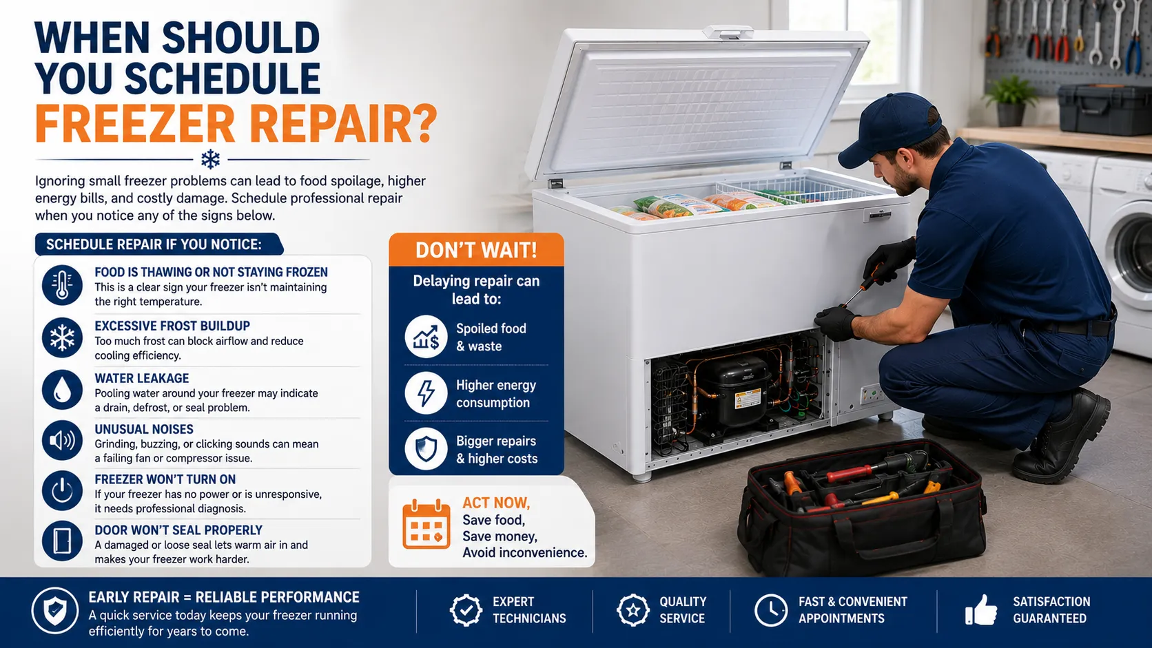 When Should You Schedule Freezer Repair