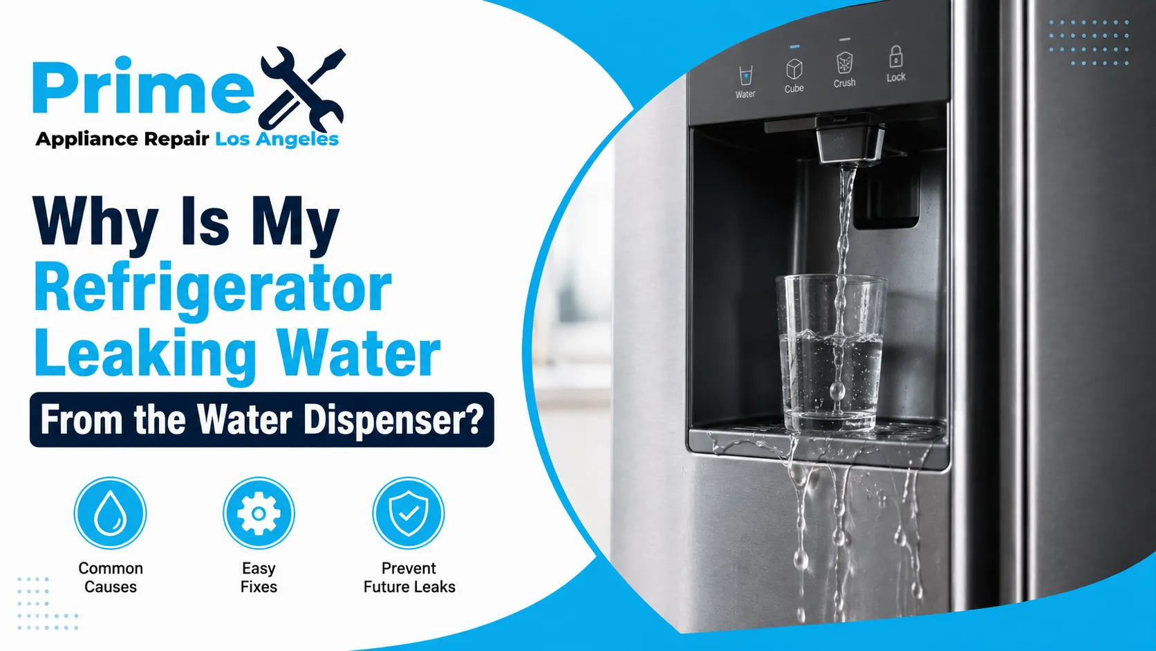 Why Is My Refrigerator Leaking Water From the Water Dispenser