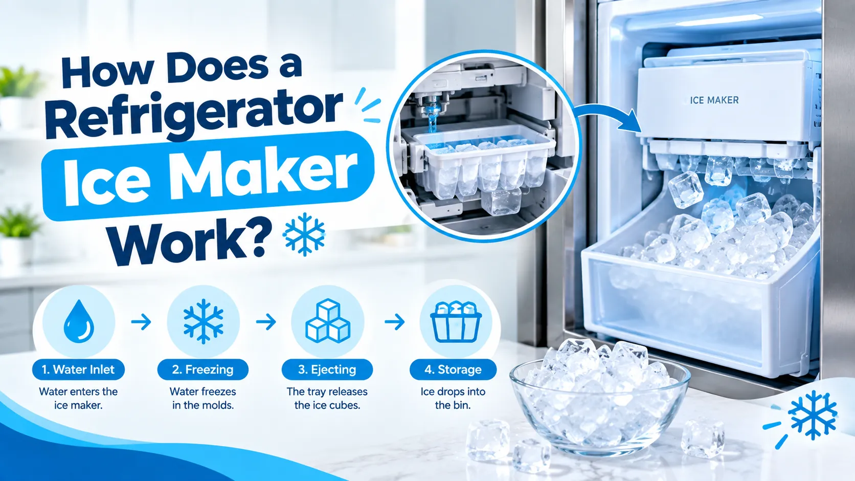 How Does a Refrigerator Ice Maker Work