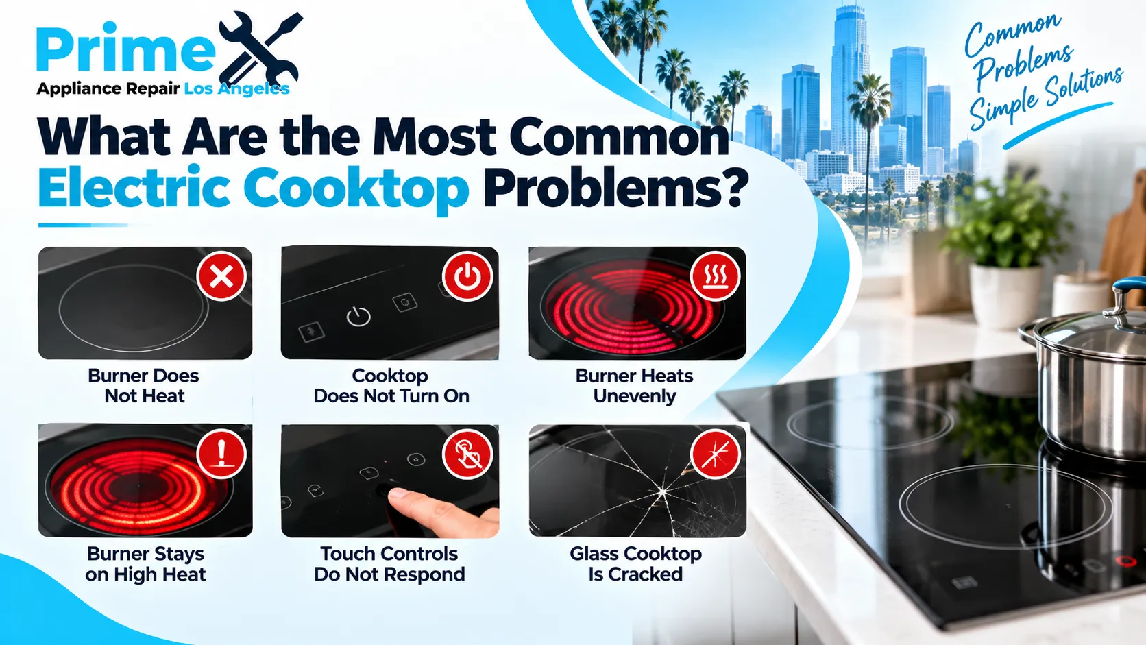 What Are the Most Common Electric Cooktop Problems