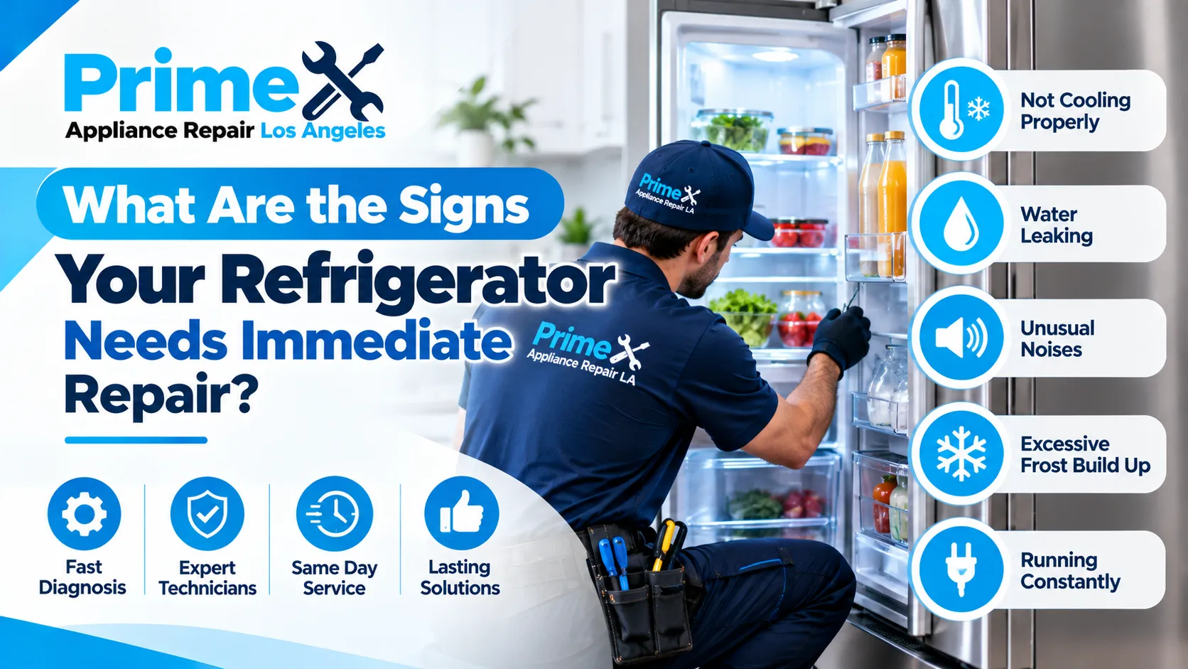 What Are the Signs Your Refrigerator Needs Immediate Repair