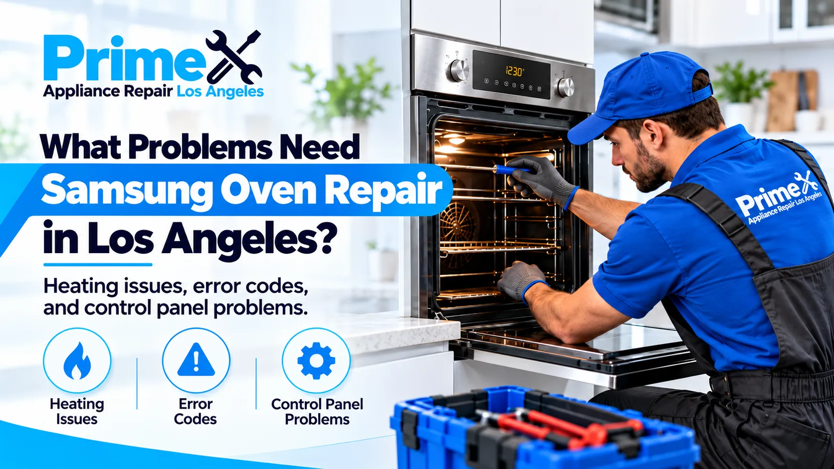 What Problems Need Samsung Oven Repair in Los Angeles