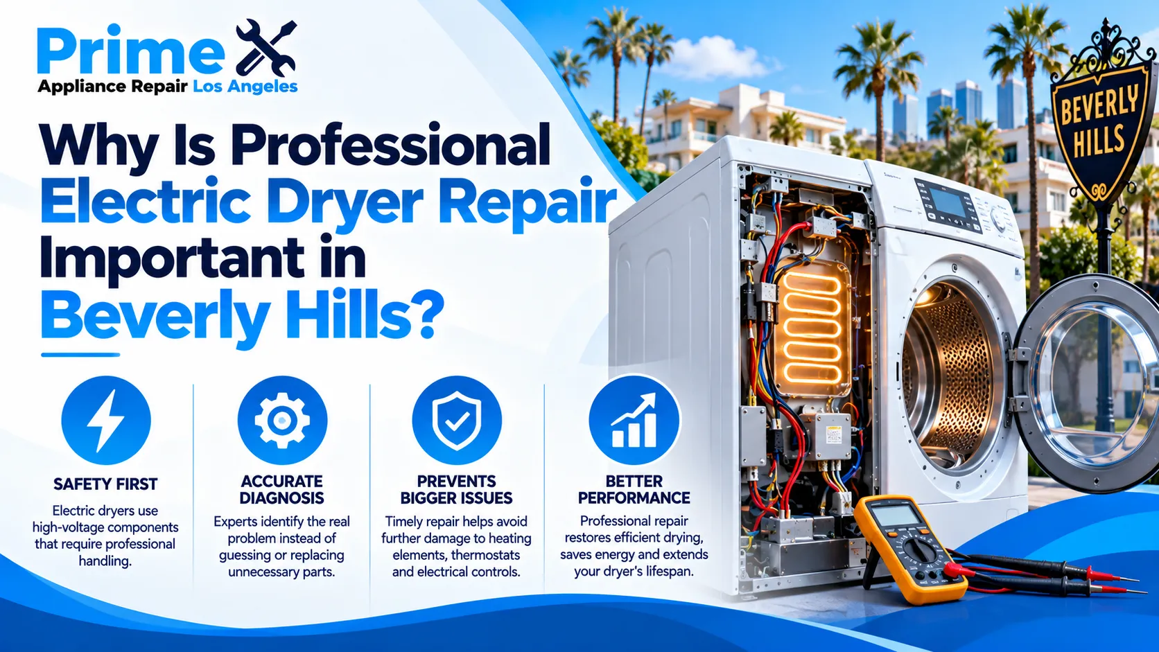 Why Is Professional Electric Dryer Repair Important in Beverly Hills