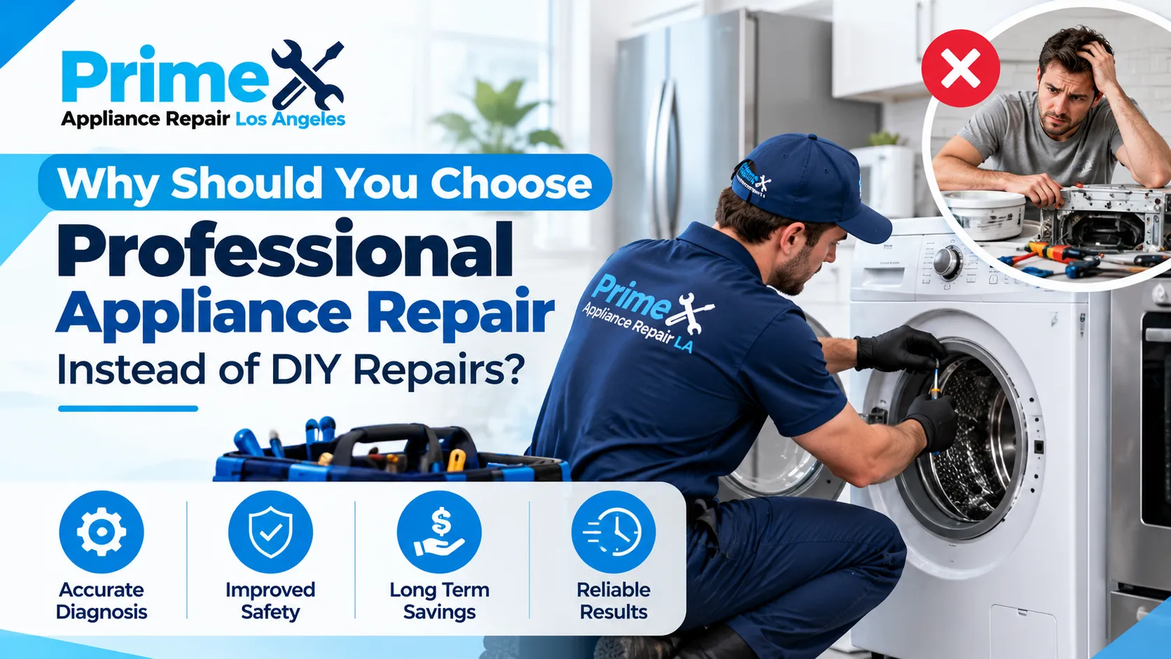 Why Should You Choose Professional Appliance Repair Instead of DIY Repairs